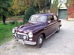 Fiat 1900 A Berlina (sedan)