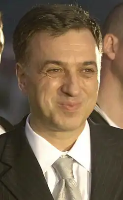 Černohorský prezident F. Vujanović