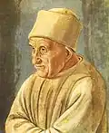 Portrét starého muže, cca 1485, Galleria degli Uffizi