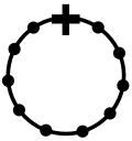 Kreslený růženec