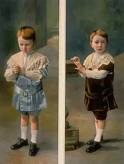 Fotografie dětí, asi 1905
