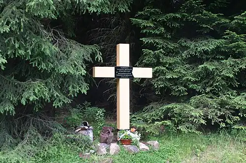 Pomník zaniklé obci