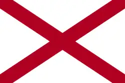 Vlajka amerického státu Alabama