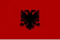 Vlajka albánského království v letech 1928–1934