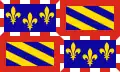 Burgundsko – vlajka