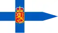 Finská válečná vlajka (1918–1920) Poměr stran: 11:18