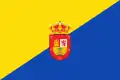 Vlajka ostrova Gran Canaria Poměr stran: 2:3