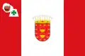 Vlajka ostrova La Gomera Poměr stran: 2:3