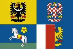 Moravskoslezský kraj – vlajka