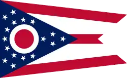 Vlajka amerického státu Ohio
