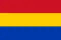Paraguayská vlajka (1811–1812 ???) Poměr stran: 2:3