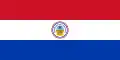 Paraguayská vlajka (rubová strana) (1854–~1975)