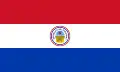 Paraguayská vlajka (rubová strana) (1988–1990)