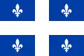 Québec – vlajka