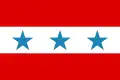 Vlajka ostrova Rarotonga (1858–1888) Poměr stran: 2:3