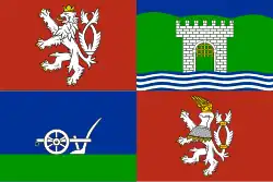 Ústecký kraj – vlajka