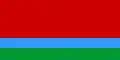 Vlajka Karelo-finské SSR (1953–1956), rubová strana