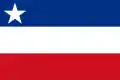 Návrh vlajky Státu Okinawa (1950) Poměr stran: 2:3