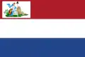 námořní vlajka zvaná „batávská vlajka“ (Bataafsche vlag)