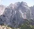 Severní a východní stěna Totenkirchl