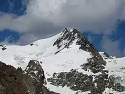 Fletschhorn od jihozápadu z Jegihornu