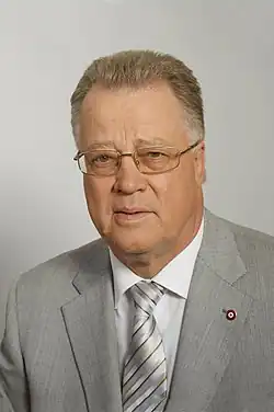 Guntis Ulmanis (30. července 2010)