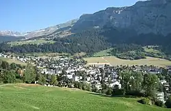 Pohled na obec