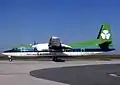 Fokker 50 v barvách společnosti Aer Lingus