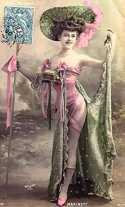 Les Folies Bergère, 1900