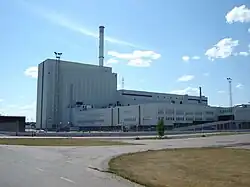Pohled na třetí blok elektrárny
