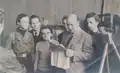 Jaroslav Kopecký s kolegy na Akademii výtvarných umění
