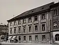 Foto z druhé poloviny 20. století: průčelí do Křižíkovy