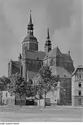 Kostel mezi lety 1950 a 1977