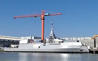 Rozestavěná fregata Amiral Ronarc'h (D660)