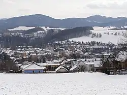 Frýdlant, pohled ze severu