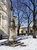 Frýdlant nad Ostravicí, Náměstí, kříž 01.jpg