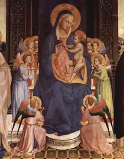 Madona a světci, Fiesole