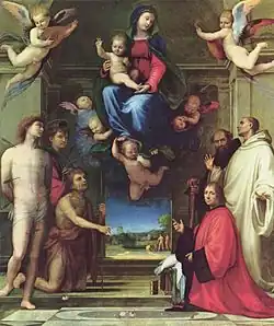 Madonna in Glory with Saints, katedrála v Besançonu