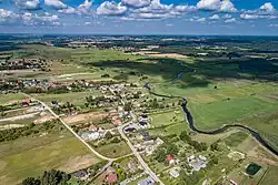 Pohled na krajinu okresu – gmina Wasilków