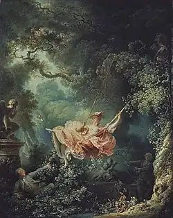 Houpačka, kolem roku 1767