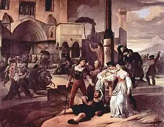 Sicilské nešpory, Scéna 1 (1821–1822)