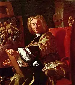 Autoportrét, 1730