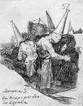 Francisco Goya, Svatý týden v dávném Španělsku, asi 1825