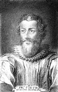 François Viète, francouzský matematik