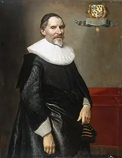 Francis van Aarssens na obraze Michiela van Mierevelta
