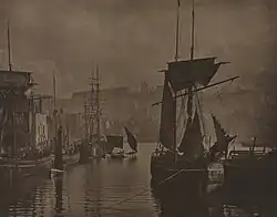 Přístav Whitby, 1885