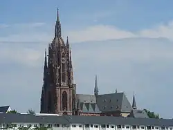 Frankfurtský kostel zasvěcený patronovi řezníků a pekařů