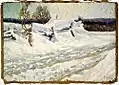 Cesta u Muskoky, 1915