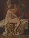 Akt před zrcadlem