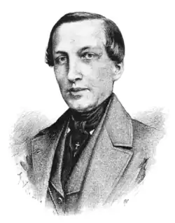 František Adam Petřina (kresba Jana Vilímka)